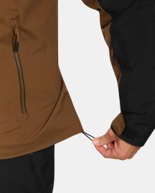 KILPI FLIP-M Hnědá pánská lyžařská bunda