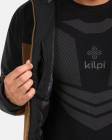 KILPI FLIP-M Hnědá pánská lyžařská bunda