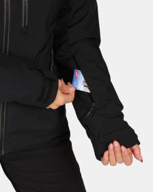 KILPI FLIP-W Černá dámská lyžařská bunda