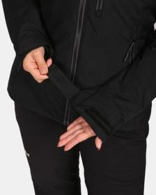 KILPI FLIP-W Černá dámská lyžařská bunda POUZE 38 (VÝPRODEJ)