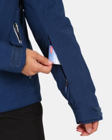 KILPI FLIP-W Tmavě modrá dámská lyžařská bunda