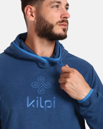 KILPI FLOND-M Tmavě modrá pánská fleecová mikina