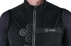 Kilpi FLOW-M černá pánská běžecká vesta