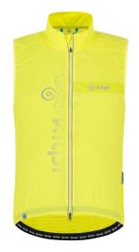 Kilpi FLOW-M světle zelená cyklistická vesta Kilpi FLOW-M světle zelená cyklistická vesta