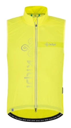 Kilpi FLOW-M světle zelená cyklistická vesta Kilpi FLOW-M světle zelená cyklistická vesta