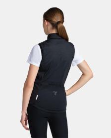 KILPI FLOW-W Černá dámská cyklistická vesta POUZE 44 (VÝPRODEJ)