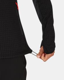 KILPI FRENI-M Černá pánská fleecová mikina