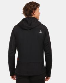 KILPI FRENI-M Čierna pánska fleecová mikina