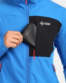 KILPI FRENI-M Modrá pánská fleecová mikina