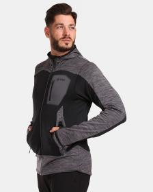 KILPI FRENI-M Tmavo šedá pánska funkčná mikina