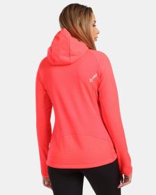 KILPI FRENSIS-W Růžová dámská fleecová mikina