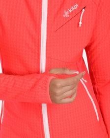 KILPI FRENSIS-W Růžová dámská fleecová mikina