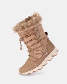 KILPI FROZEN HIGH WP-W Hnědé dámské sněhule