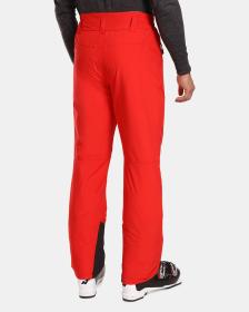 KILPI GABONE-M Červené pánské lyžařské kalhoty