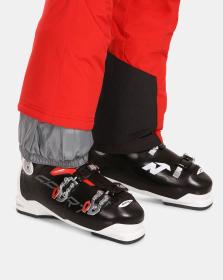 KILPI GABONE-M Červené pánské lyžařské kalhoty