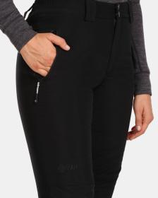 KILPI GABONE-W Čierne dámske lyžiarske nohavice