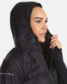 KILPI GARES-W Černá dámská kombinovaná zateplená bunda