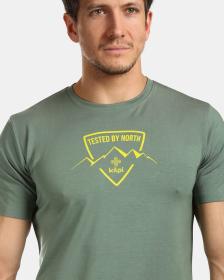 KILPI GAROVE-M Khaki pánské funkční tričko