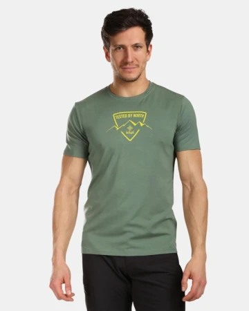 KILPI GAROVE-M Khaki pánské funkční tričko KILPI GAROVE-M Khaki pánské funkční tričko