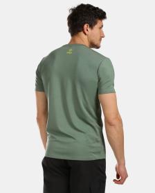 KILPI GAROVE-M Khaki pánske funkčné tričko