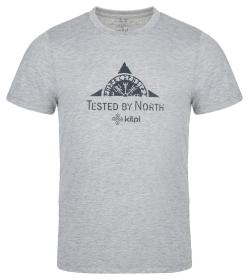 Kilpi GAROVE-M světle šedé pánské funkční tričko