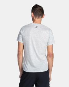 KILPI GAROVE-M Světle šedé pánské funkční tričko POUZE 5XL (VÝPRODEJ)