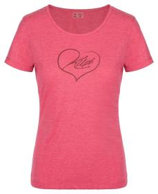 Kilpi GAROVE-W růžové dámské funkční tričko