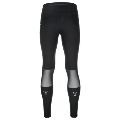 Kilpi GEARS-M černé pánské běžecké legíny