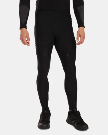KILPI GEARS-M černé pánské běžecké legíny