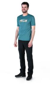 Kilpi GIACINTO-M modré pánske outdoorové tričko