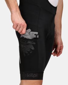 KILPI GURRAFO-M Černé pánské cylistické šortky