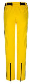 Kilpi HANZO-W žluté dámské lyžařské kalhoty