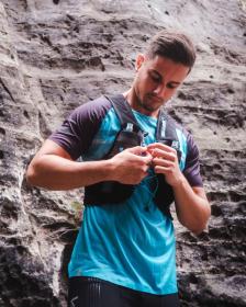 KILPI HARDROCK 10-U Černá běžecká vesta