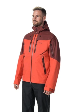 KILPI HASTAR-M Červená pánská outdoorová bunda KILPI HASTAR-M Červená pánská outdoorová bunda
