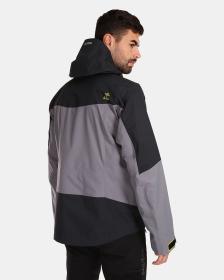 KILPI HASTAR-M Šedá pánská membránová bunda