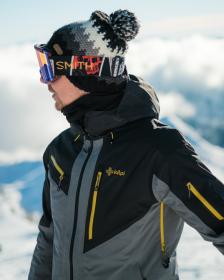 KILPI HASTAR-M Šedá pánská membránová bunda