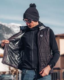 KILPI HEATEO-M Černá pánská vesta