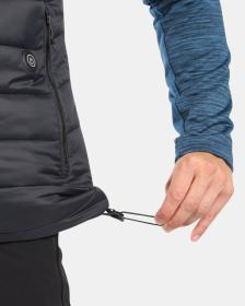 KILPI HEATEO-M Čierna pánska vesta