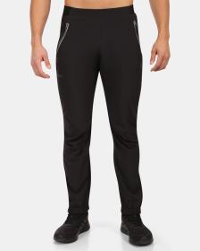 KILPI HEYES-M Černé pánské běžecké kalhoty