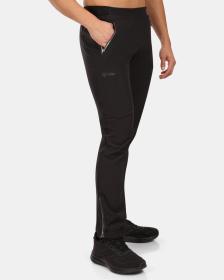 KILPI HEYES-M Černé pánské běžecké kalhoty