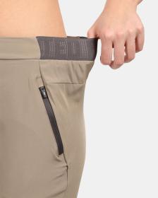 KILPI HEYES-W Khaki dámske bežecké nohavice