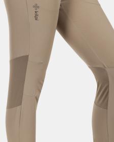 KILPI HEYES-W Khaki dámske bežecké nohavice