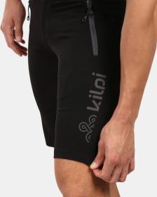 Kilpi Hixon-M BLK Černé pánské cyklistické kraťasy