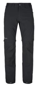 Kilpi HOSIO-M černé pánské softshellové kalhoty Kilpi HOSIO-M černé pánské softshellové kalhoty
