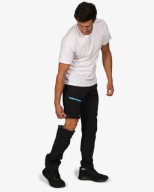 KILPI HOSIO-M Černé pánské outdoorové odepínací kalhoty