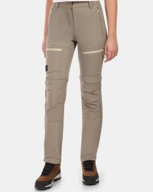 KILPI HOSIO-W Khaki dámske outdoorové odepínateľné nohavice KILPI HOSIO-W Khaki dámske outdoorové odepínateľné nohavice