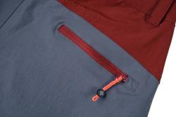 Kilpi HOSIO-W tmavo červené dámske outdoorové nohavice