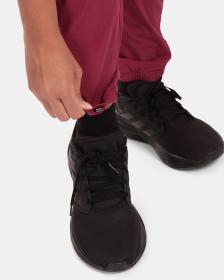 KILPI HOSIO-W Tmavě červené dámské outdoorové odepínací kalhoty