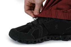 Kilpi HOSIO-W tmavo červené dámske outdoorové nohavice