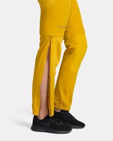 KILPI HOSIO-W Zlaté dámske outdoorové nohavice